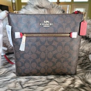 COACH Rowan File Bag In Signature Canvas